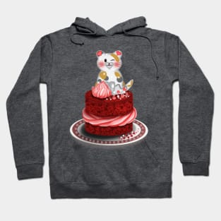 Sweet strawberry cake Hoodie